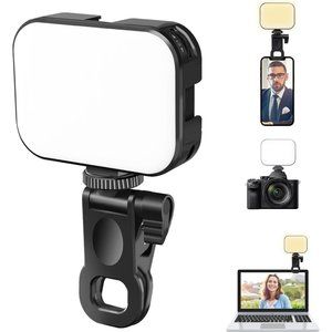 Ulanzi VL100X Selfie Light Clip LED Panel Bi Color Portable Clip Camera Light